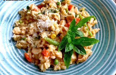 risotto z kurczakiem